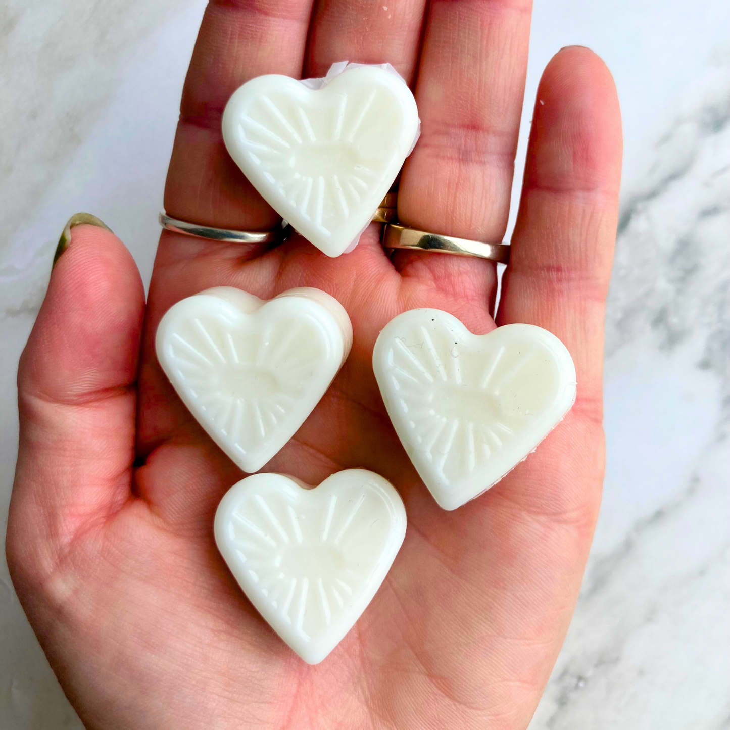 Autumn Stroll Heart Wax Melts in Black Kraft Box