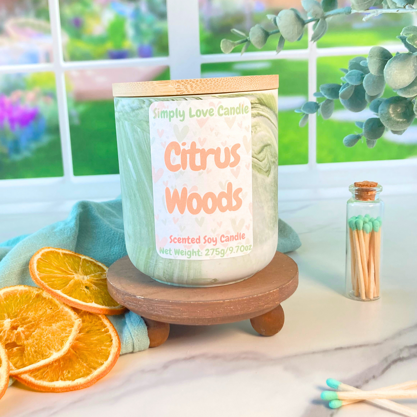 Citrus Woods 10 oz Candle