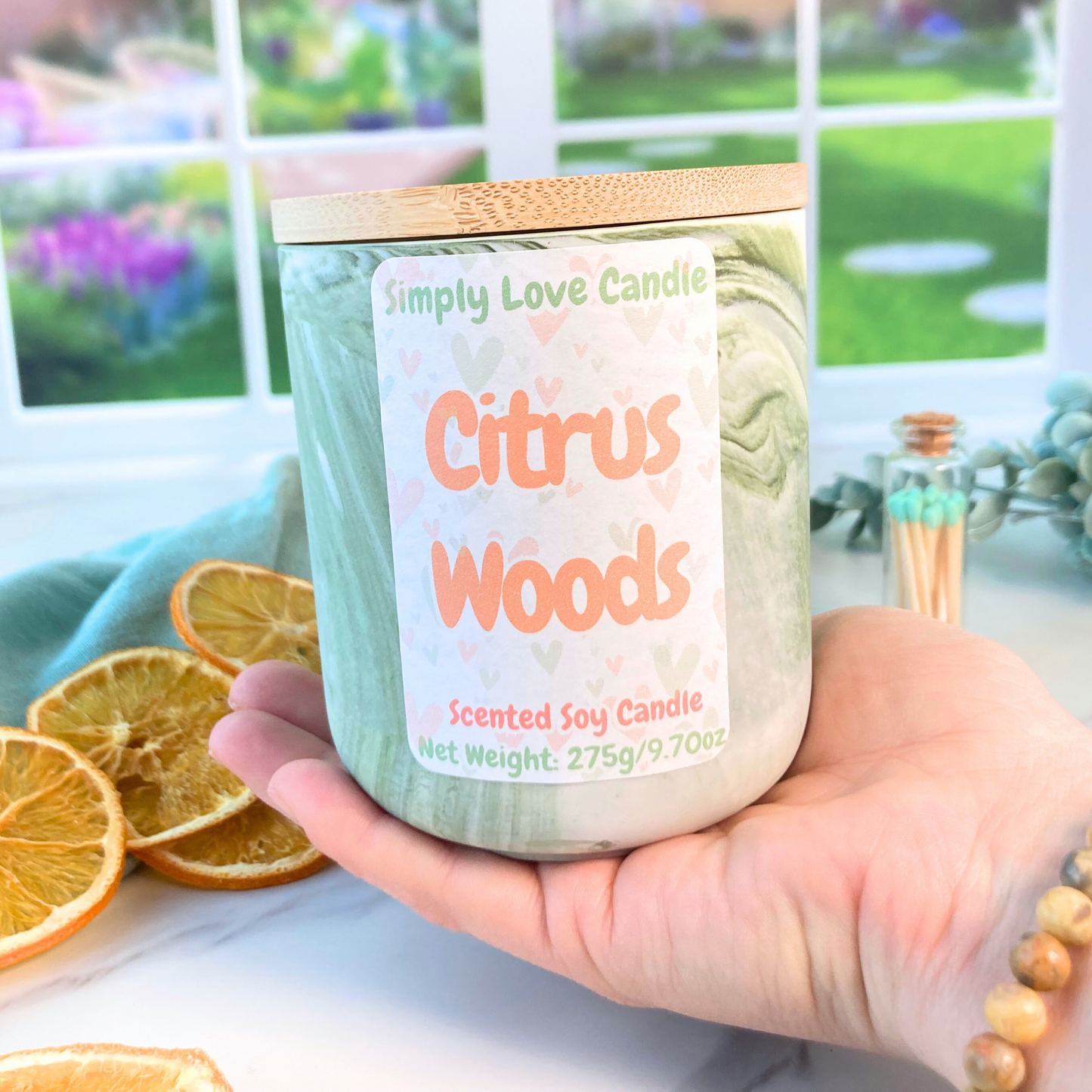 Citrus Woods 10 oz Candle