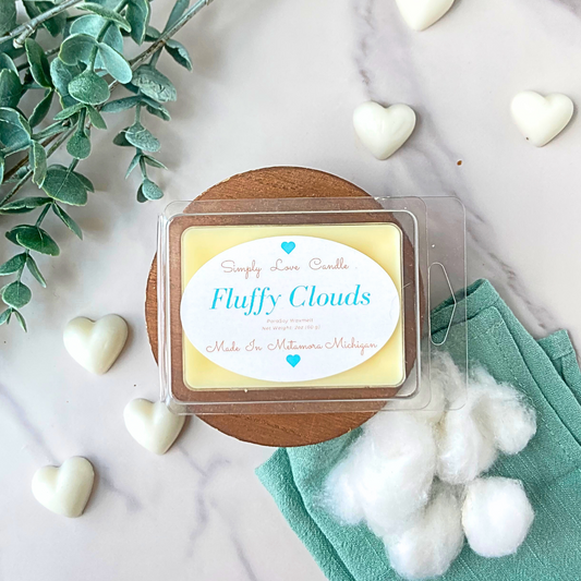 Fluffy Clouds Heart Wax Melt