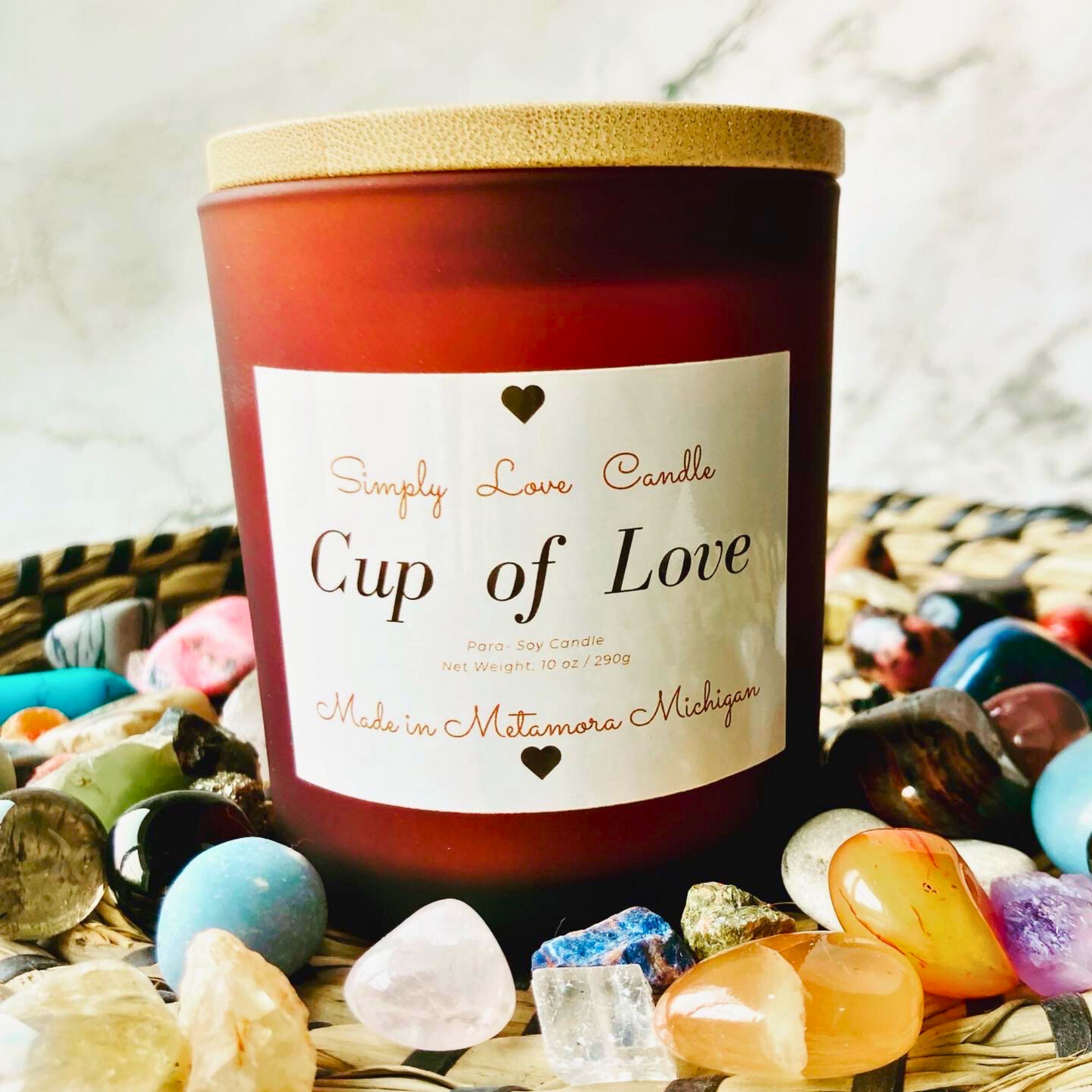 Cup of Love | 8 oz Coffee Scented Candle