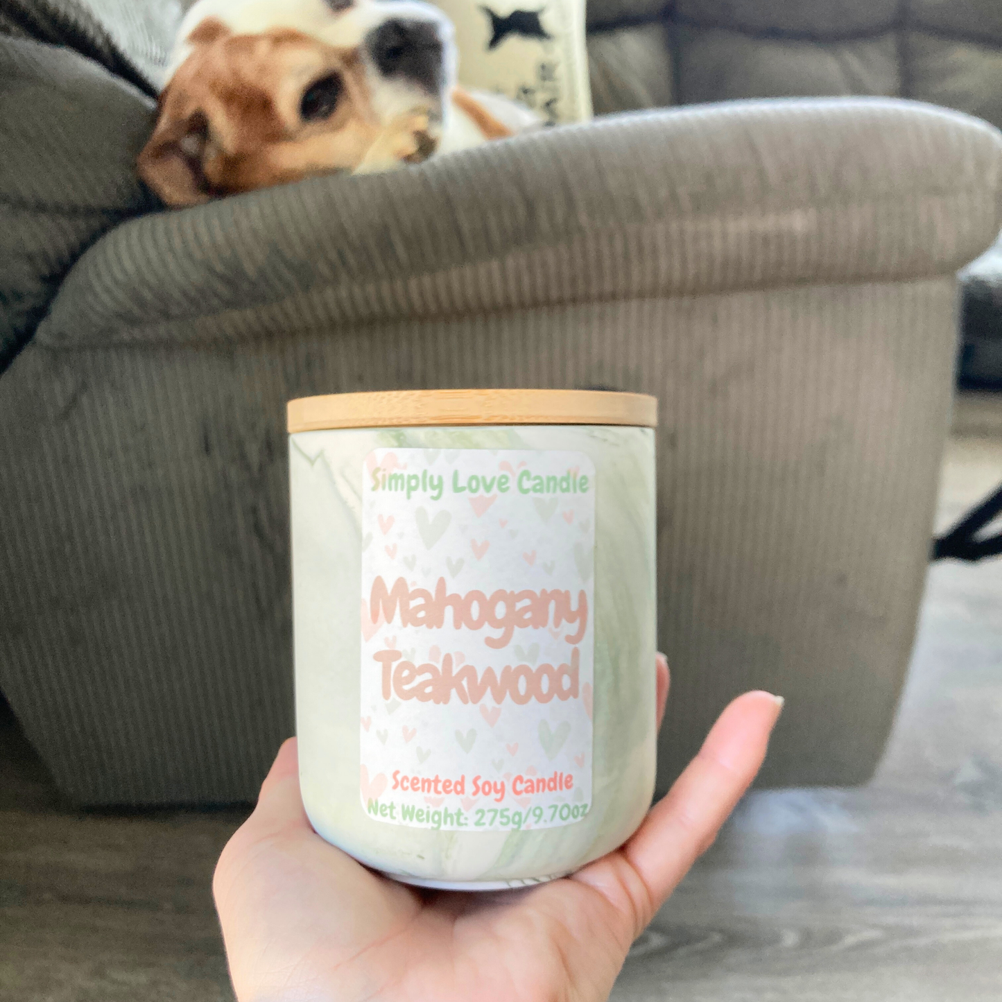 Mahogany Teakwood 10 oz Candle
