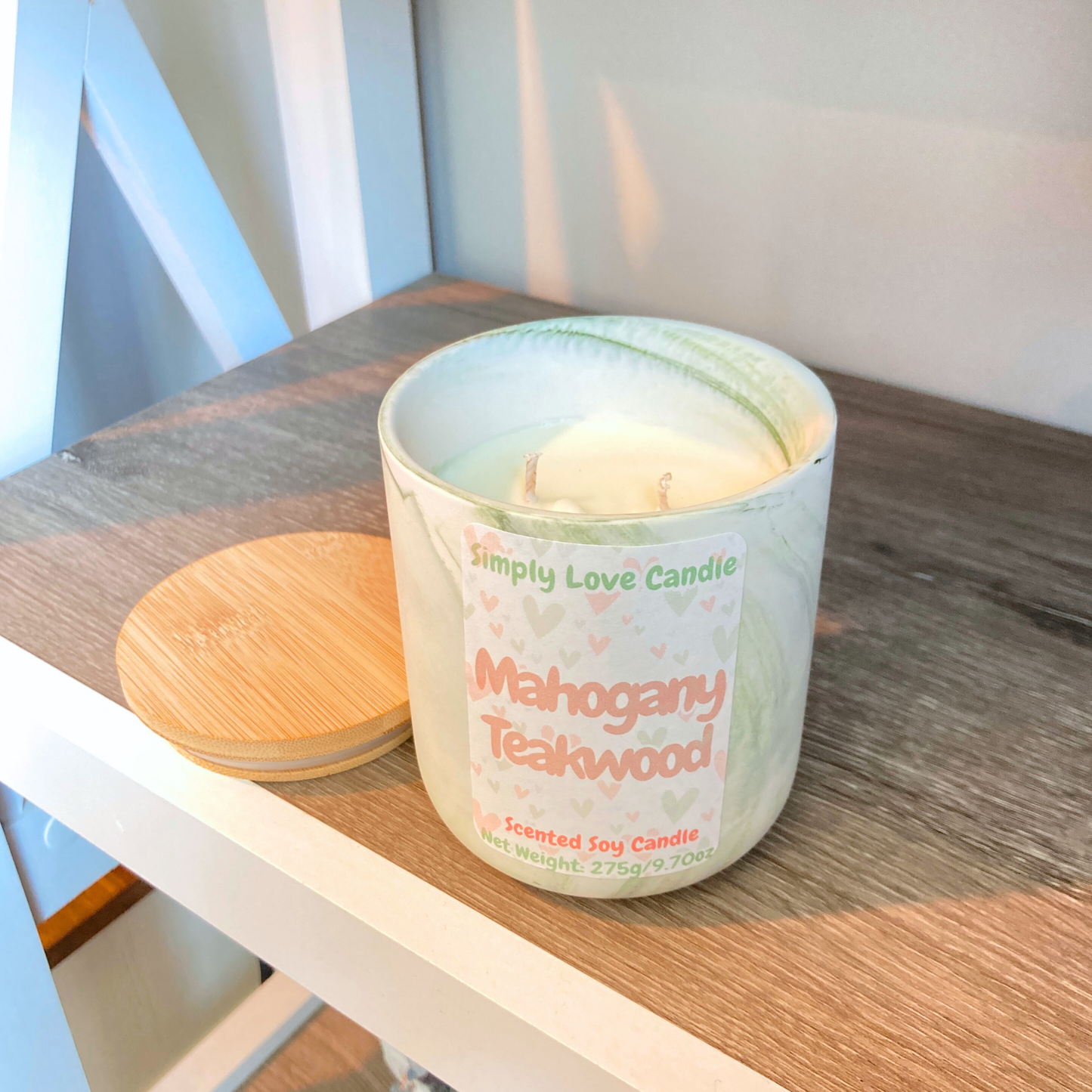 Mahogany Teakwood 10 oz Candle