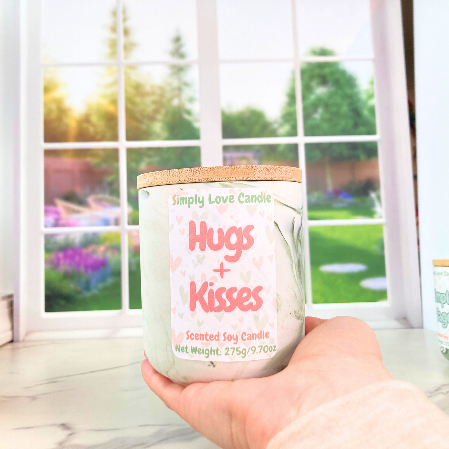 Hugs + Kisses 10 oz Candle