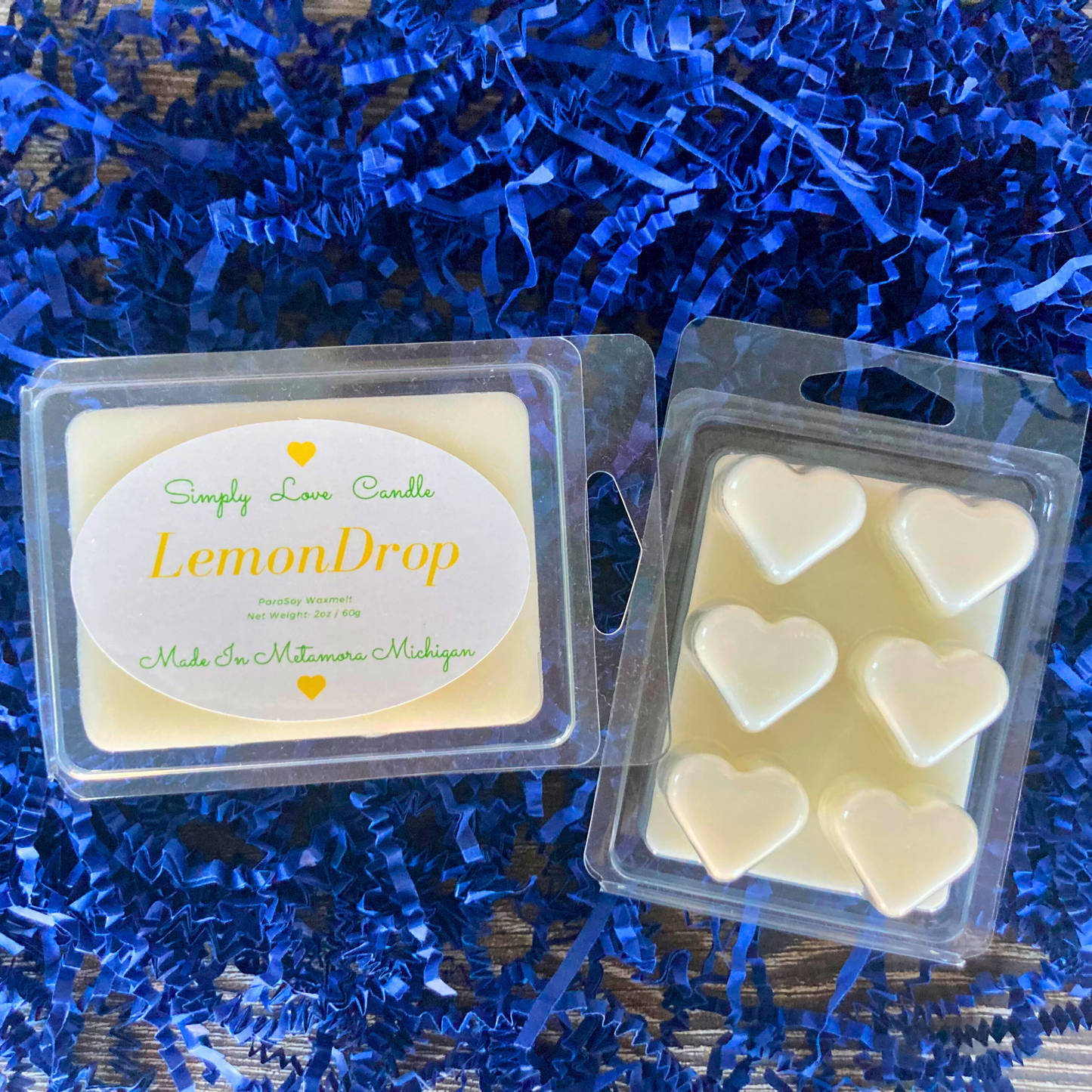 Lemon Drop Heart Wax Melt