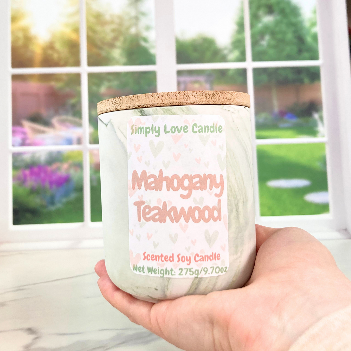 Mahogany Teakwood 10 oz Candle