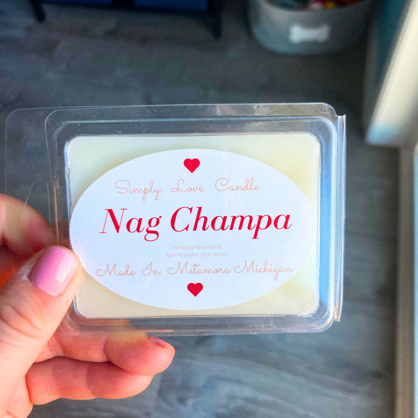 Nag Champa Heart Wax Melt