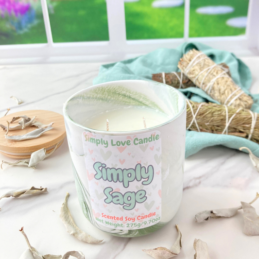 Simply Sage 10 oz Candle