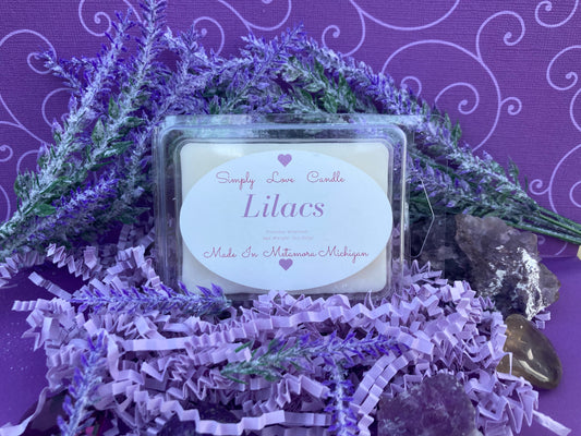 Lilacs Heart Wax Melt