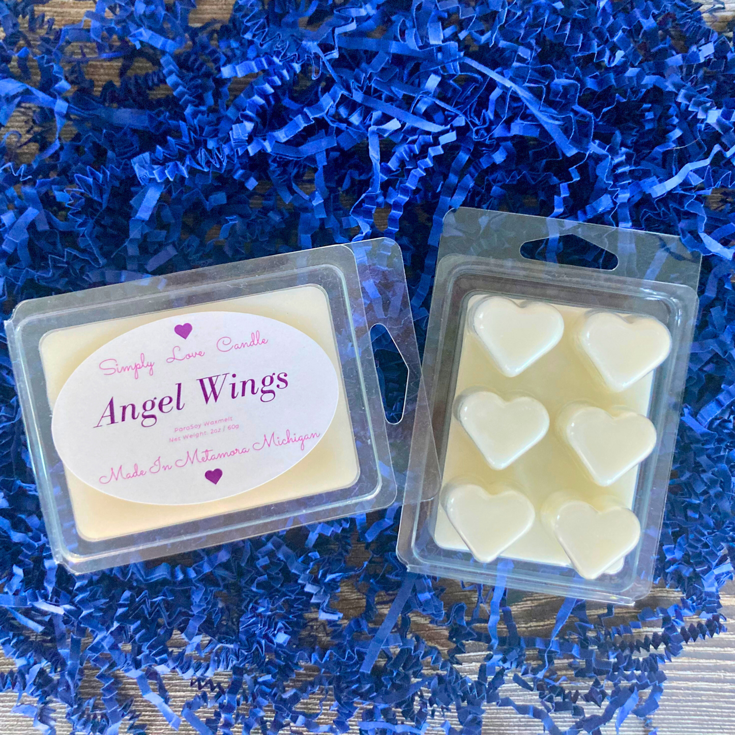 Angel Wings Heart Wax Melts