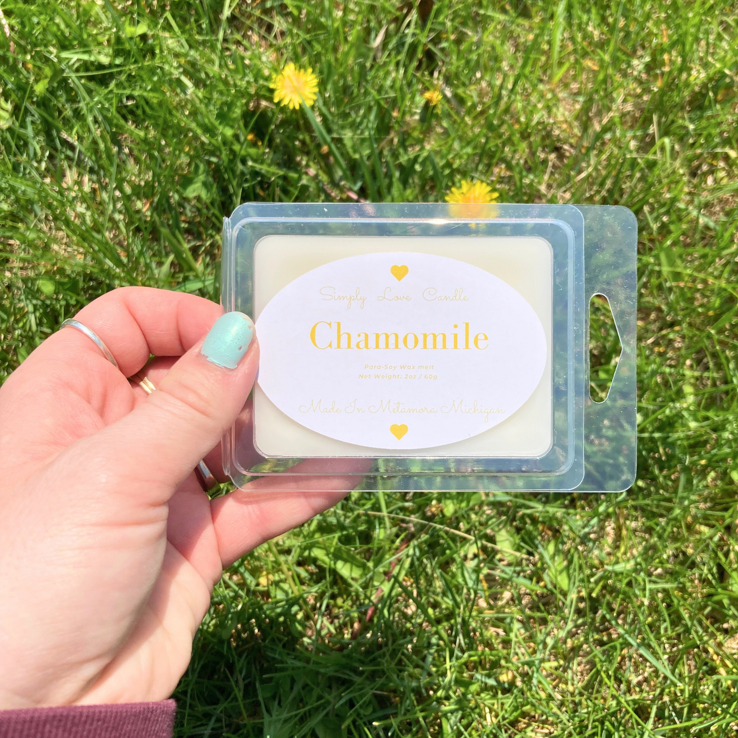 Chamomile Heart Wax Melt