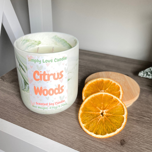 Citrus Woods 10 oz Candle