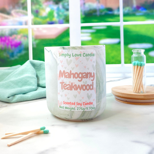 Mahogany Teakwood 10 oz Candle