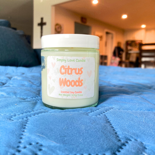 Citrus Woods Mini Candle