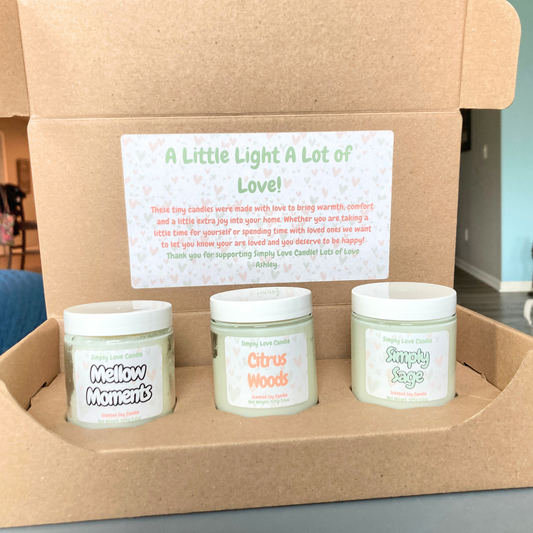 3 Mini Candle Gift Set | Pick Your Scents